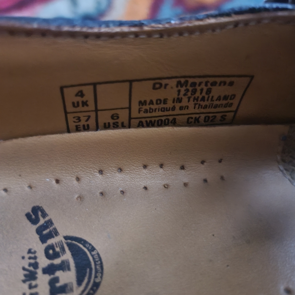 Dr. Martens Black Leather Mary Janes - Picture 3 of 6